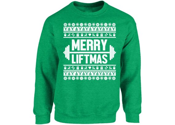crossfit ugly christmas sweater