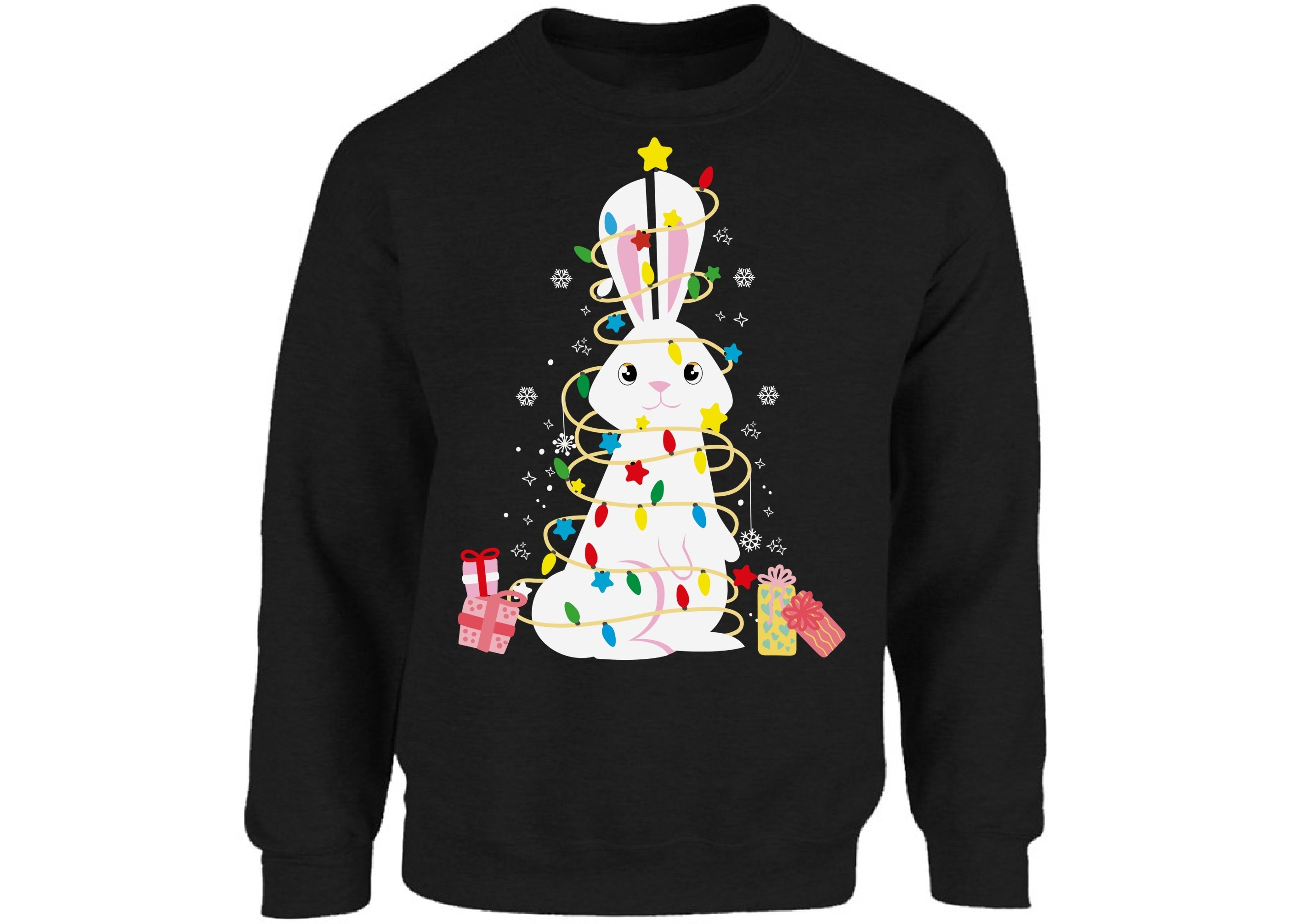 Ugly Christmas Sweater Rabbit Unisex 