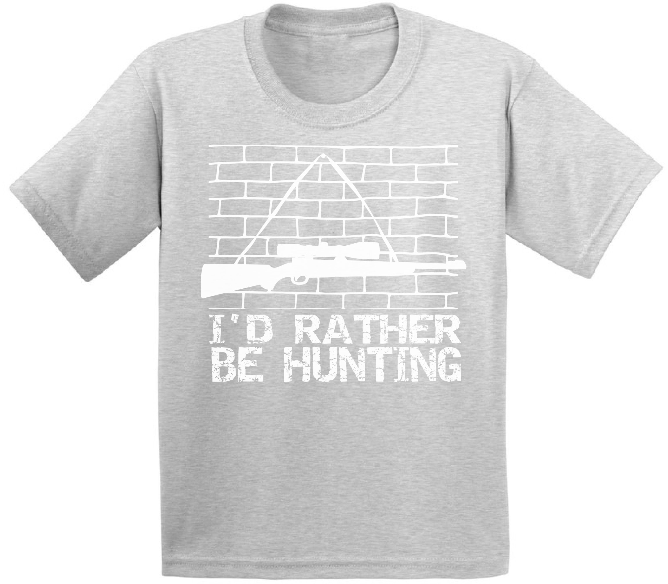 I'd Rather Be Hunting Kids Shirt. Hunting T Shirt for Etsy