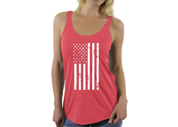 Women's 4th Of July Tank Top - Patriotic Sleeveless Graphic Tee For Independence Day, Memorial Day, Summer
