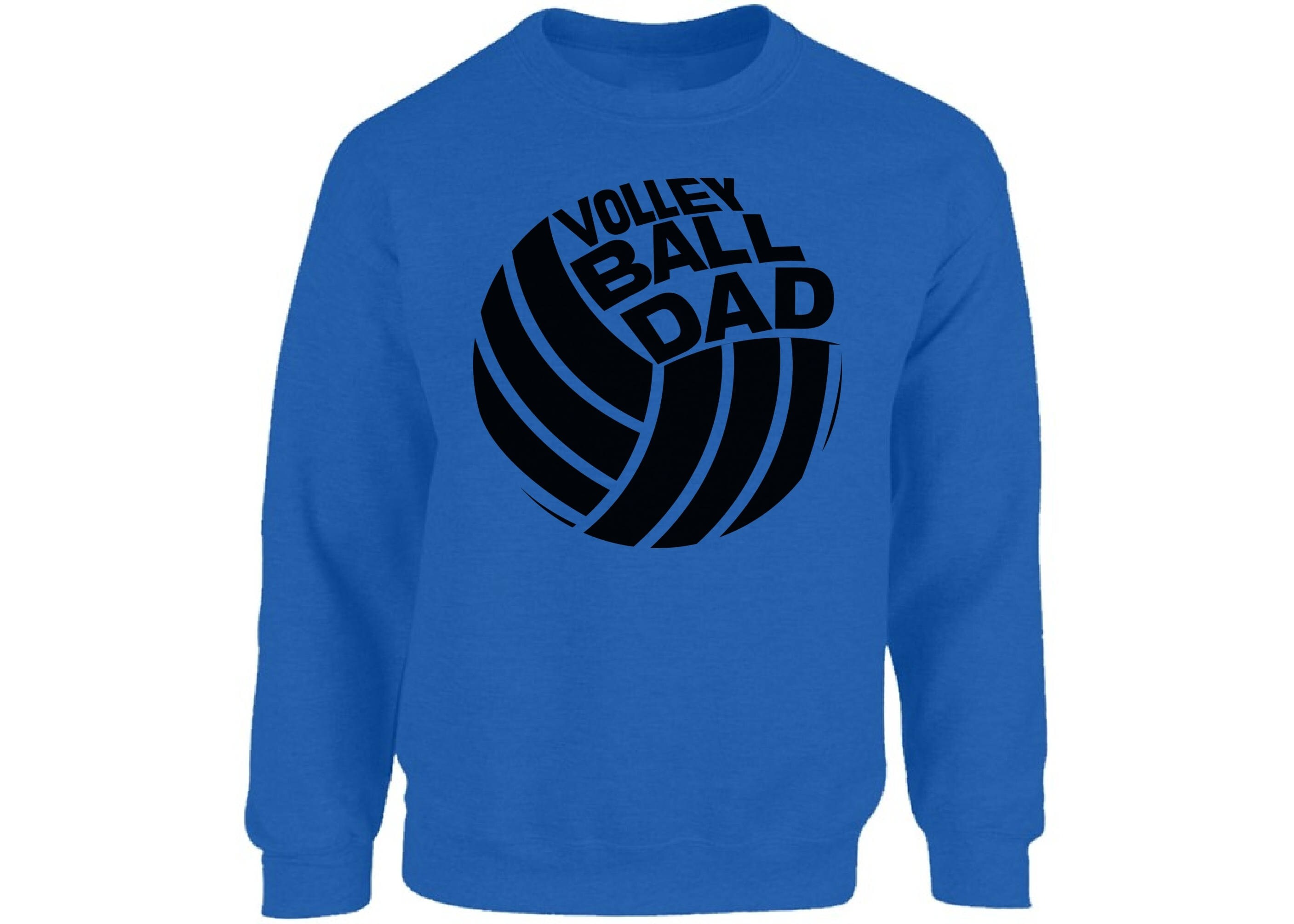 Volleyball Dad Sweatshirt Tops Crewneck Sports Dad Volleyball | Etsy