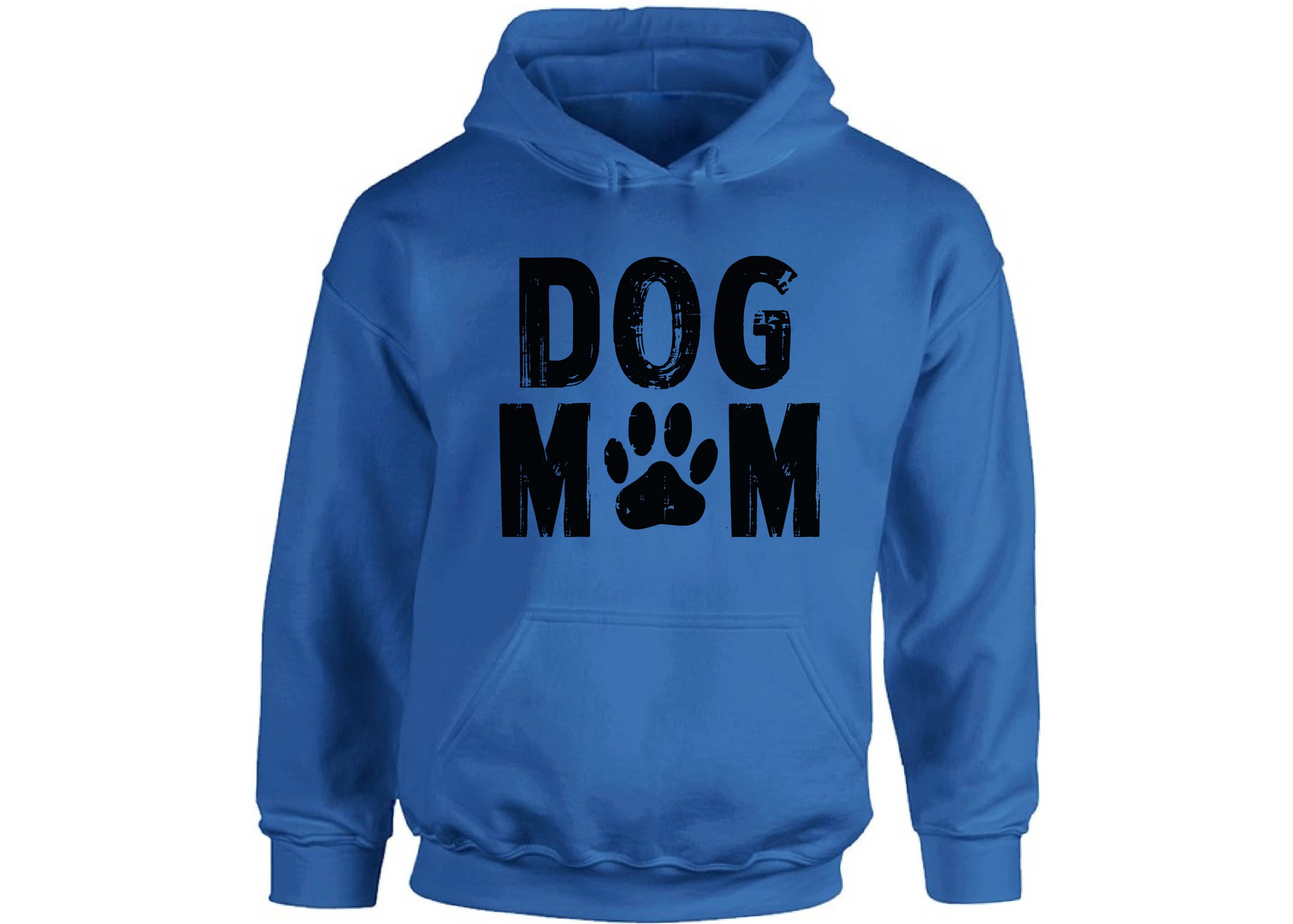 Dog Mom Hoodie Dog Paw Hooded Sweatshirt Gift for Mom Dog Mom Etsy