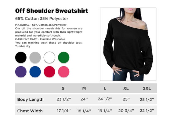Off the sales shoulder tunic sweatshirt