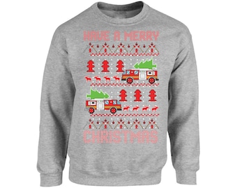 Ugly Christmas Sweater - Funny Ugly Christmas Sweater - Have a Merry Christmas Sweater