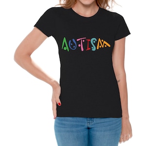 Autism Shirt Autism Awareness Tshirt for Women Raise Awareness for Autism Autism Support Gifts for Her Autism T Shirts Women Autism Shirt
