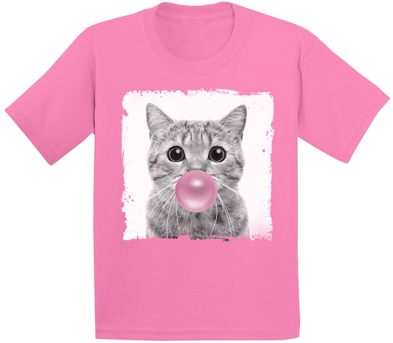 Animal Clothing for Children. Cute Cat Tshirt. Funny Animals - Etsy