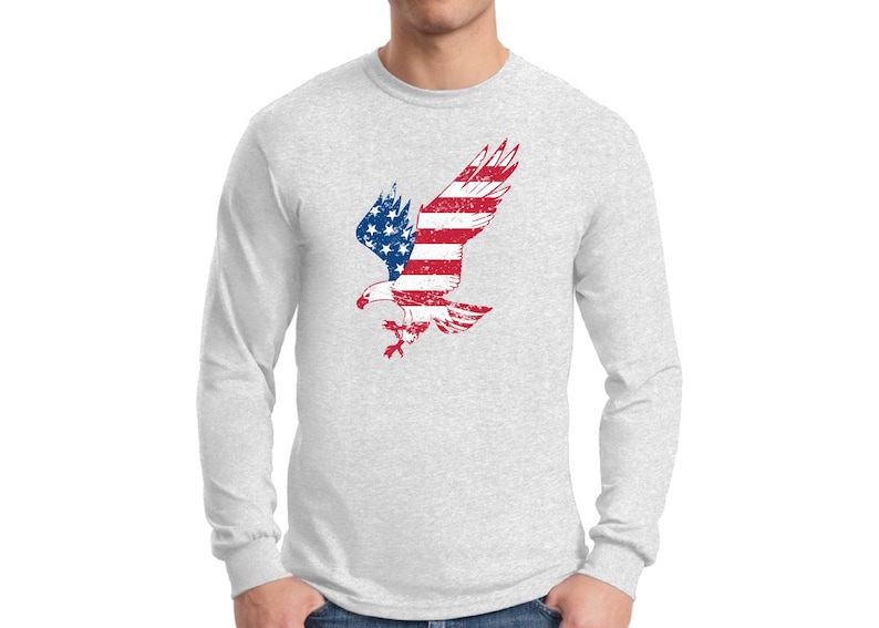 july 4th patriotic long sleeve shirts