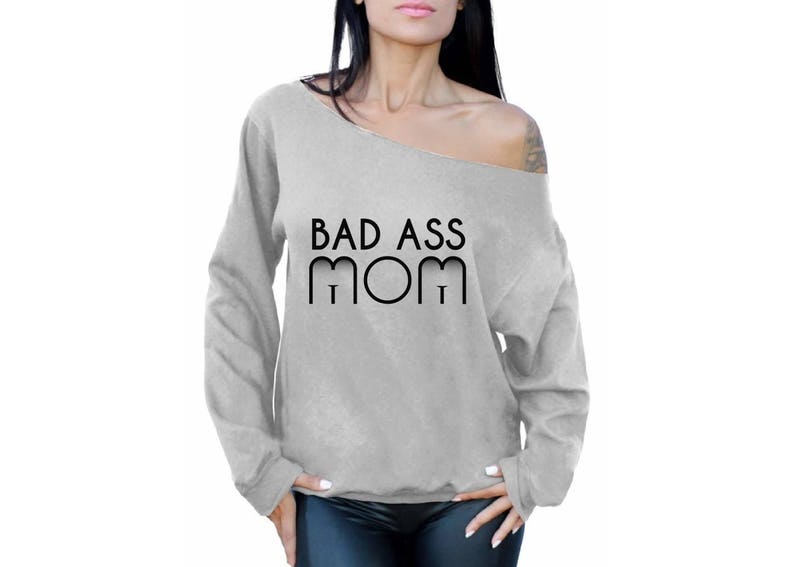 Culo Malo Malo culo mamá del hombro de gran tamaño sudadera de hombro | Etsy