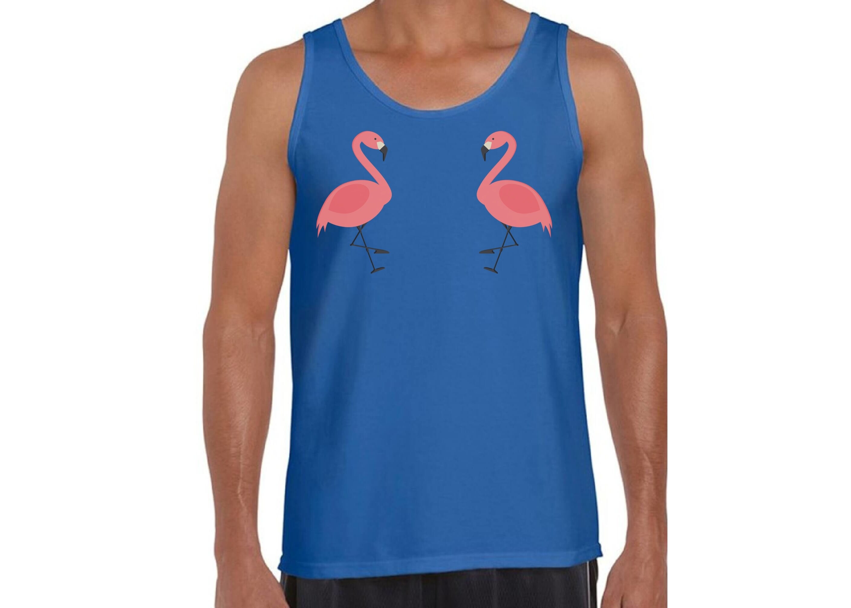 Boobs T-Shirt Flamingo Tank Tops for Men | Etsy