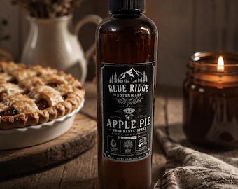 Ambientador con aroma a tarta de manzana / Fragancia cálida y acogedora para el hogar en otoño (237 ml)