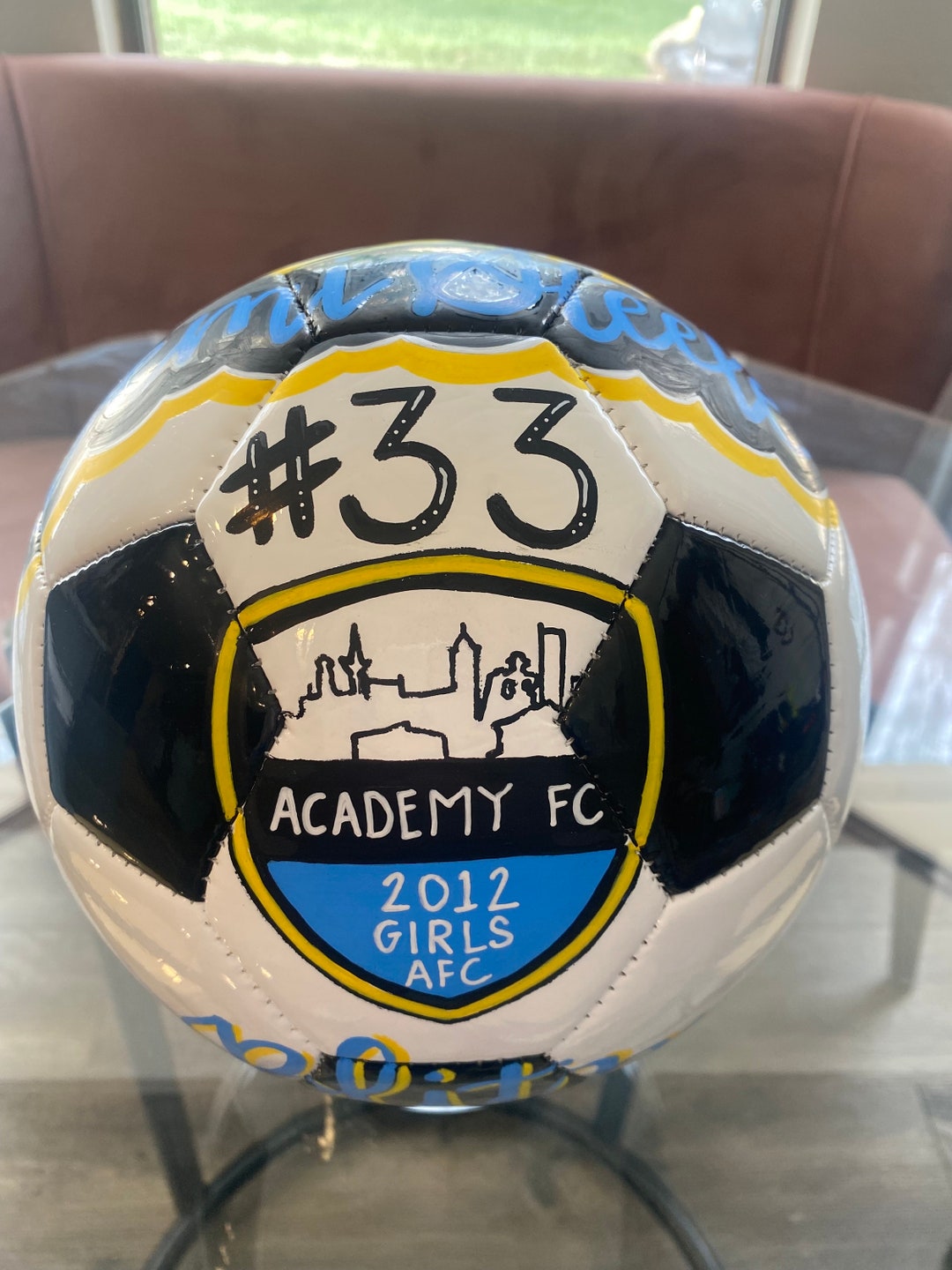 custom nike soccer ball