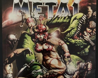 Heavy Metal Magazine, 30th Anniversary Special, Fall 2007, Featuring Melting Pot Kevin Eastman
