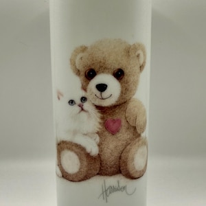 Vintage Teddy Bear Vase - Etsy