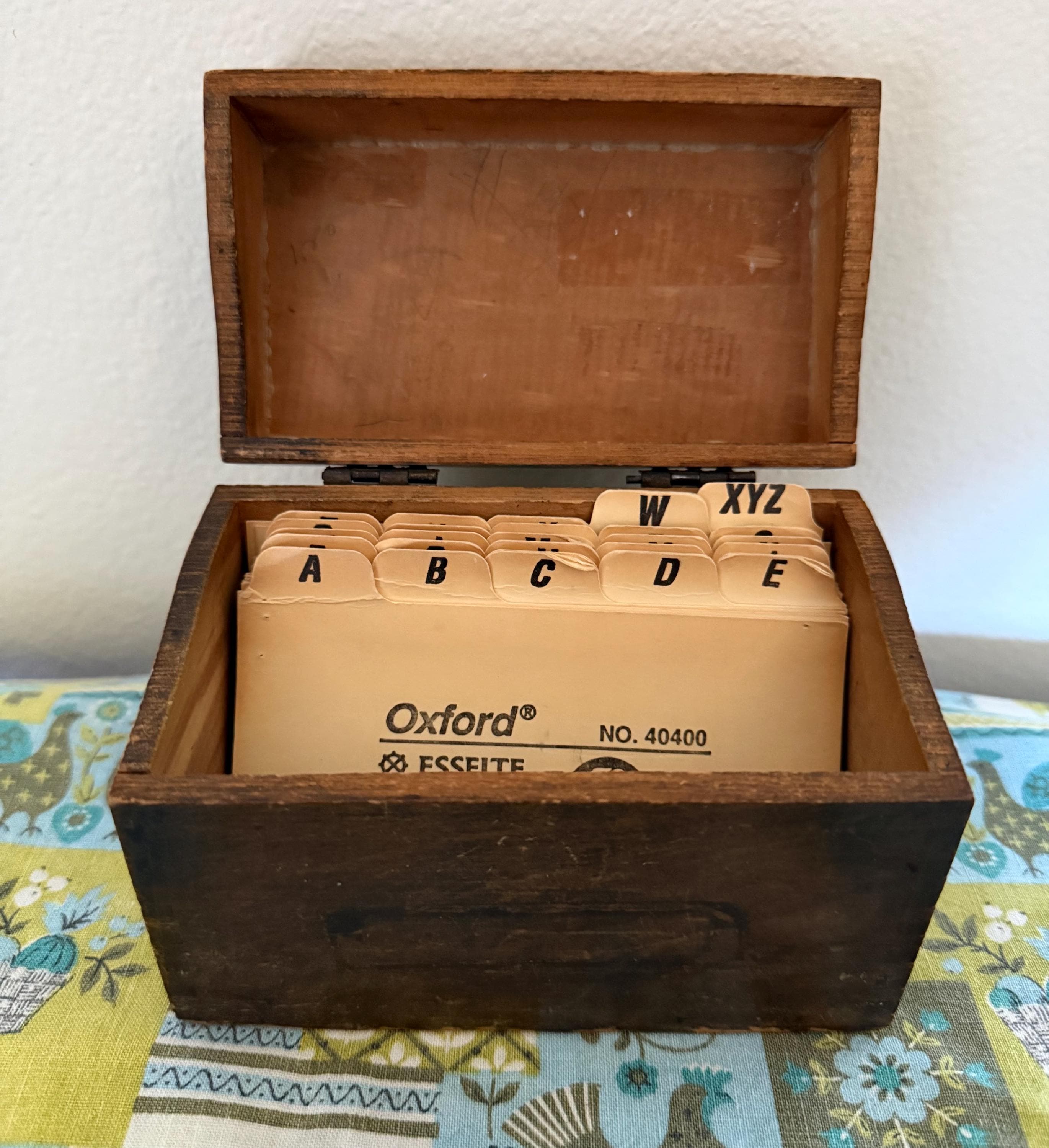 1980's Wood Box - Etsy