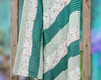 Three Wishes Baby Blanket Knitting Pattern (PDF Pattern)