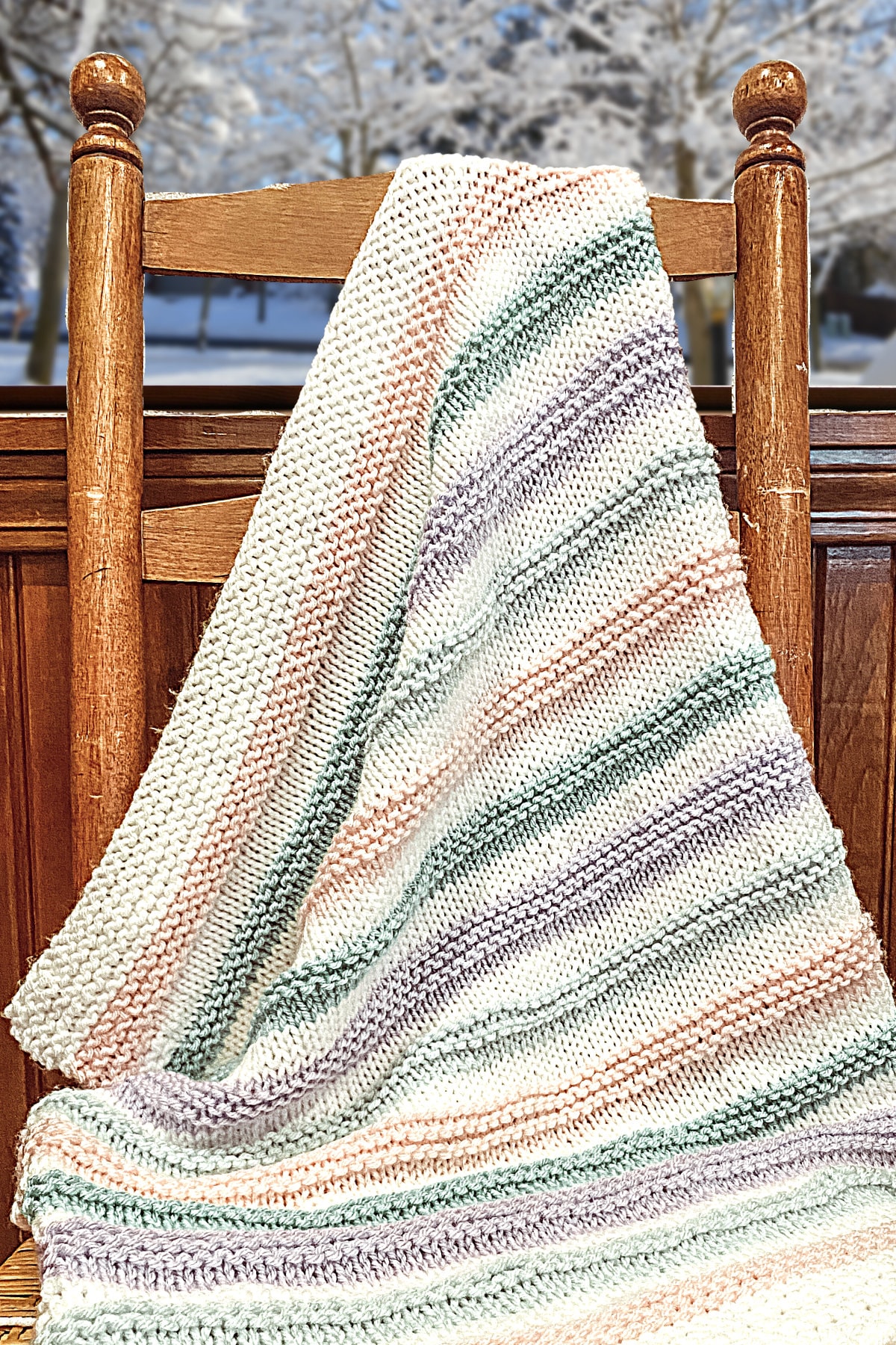 Biddeford Baby Blanket Knitting Pattern Etsy