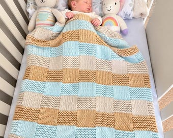 Stickmönster till babyfilt med tre önskningar (PDF-mönster)