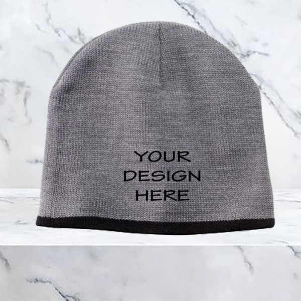 Custom Beanie Cap Embroidered / winter cap / skull cap / beanies / beanie cap / embroidered hat / unisex hats / Wholesale /Business Beanie