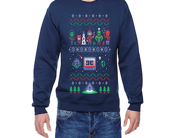 Christmas Ugly Alien Sweater