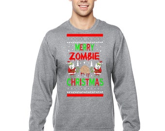 Merry Zombie Christmas Ugly Sweater