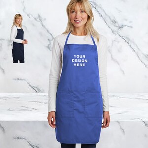 Mens Aprons, Womens Apron, Custom Text Apron, Personalized Apron, Gift for Him, Gift for Her, Bridal Shower Gift, Birthday Gift, Chef Gift