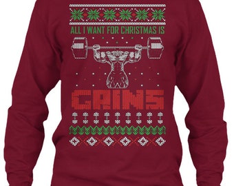 Funny Fight Club Men's Ugly Christmas Sweaters - Funny Ugly Christmas  Sweater
