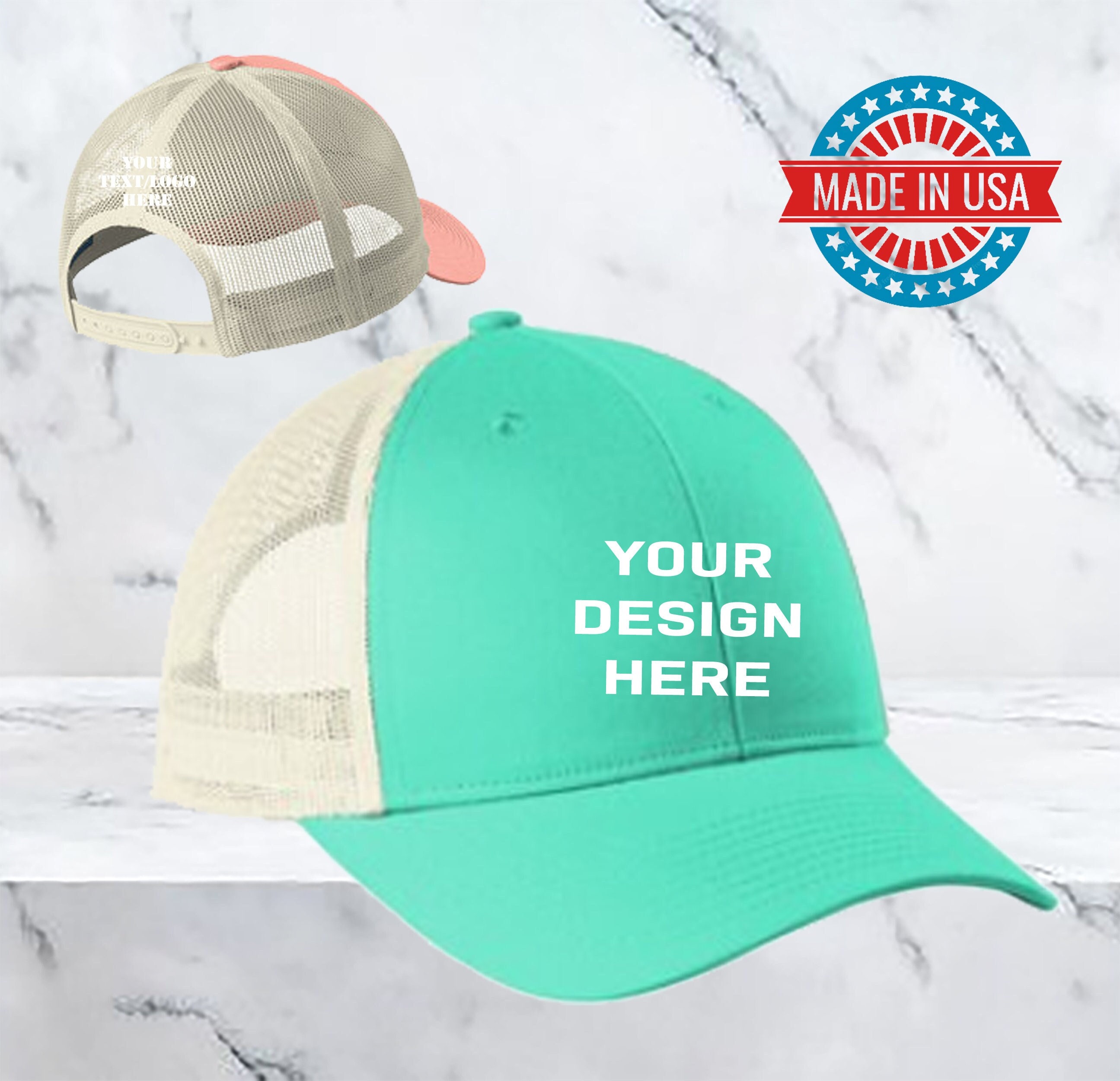 New Custom Designed Gray & Tan Mesh Trucker Hat with White Abstract Heart FitCrush Lifestyle Chenille Heart Patch Trucker Hat (Black  main image 4