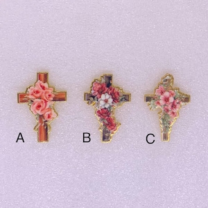 Vintage Red Cross Pin - Etsy