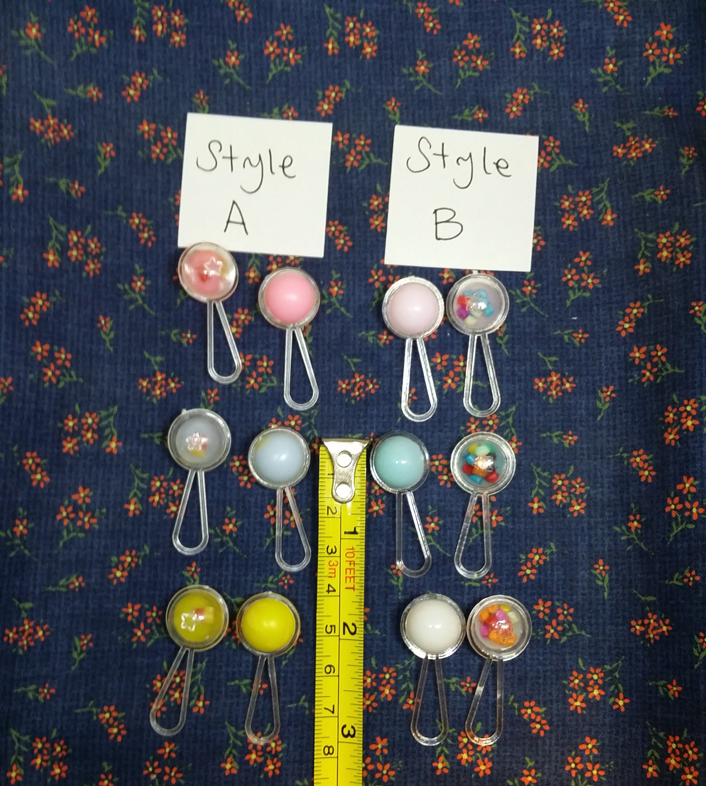 Mini Baby Rattles 12 or 24 Vintage Mini Baby Rattles, Baby Shower Decorations, Tiny ...