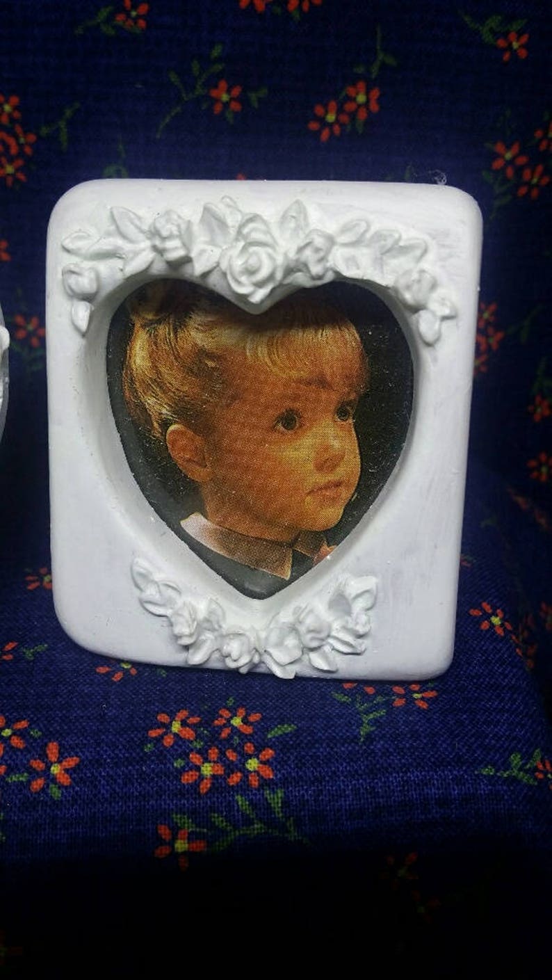 12 Vintage Mini Hearts Frames Vintage Frames Party Favors Etsy