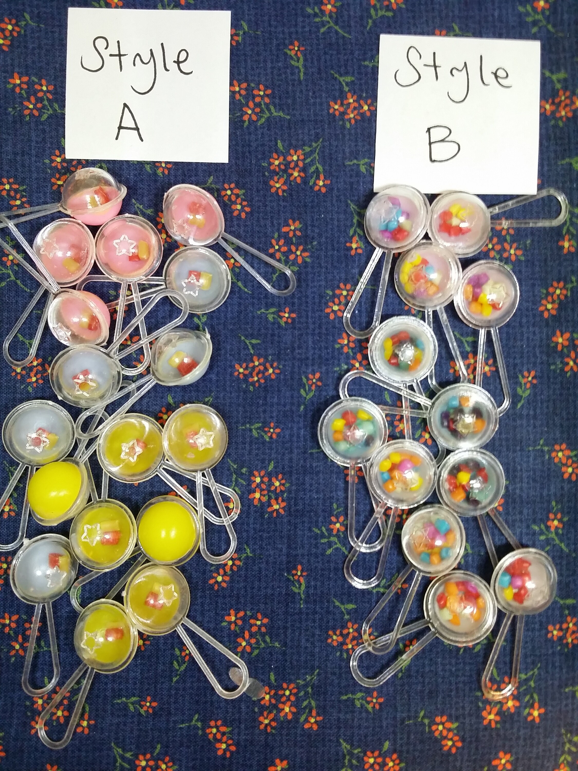 12 or 24 Vintage Mini Baby Rattles Baby Shower Decorations Etsy