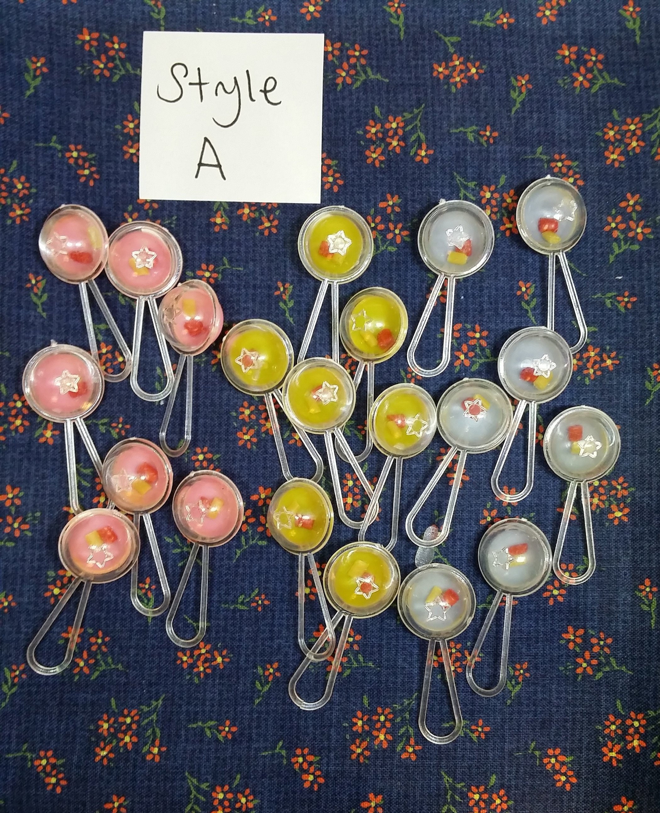 12 or 24 Vintage Mini Baby Rattles Baby Shower Decorations Etsy