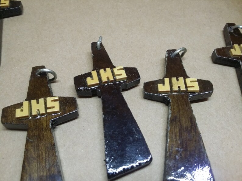 Lote De 12 Cruces De Madera Sin Terminar Para Manualidades - Ideal Para Adornos De Pascua O Proyectos DIY