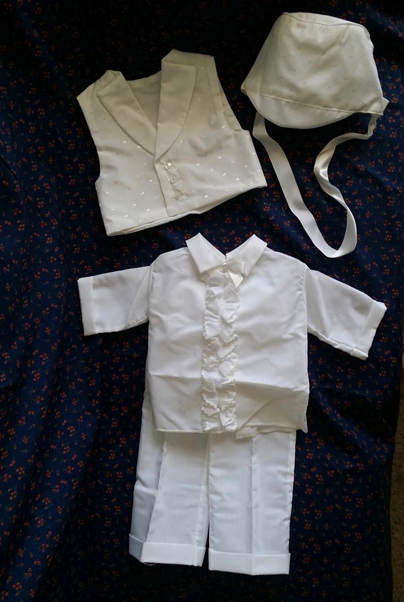 Vintage Phyllis Baby Wear Boy's Christening Pattern V… - Gem