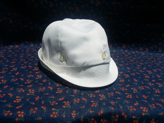 kids white sailor hat