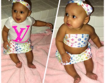 Louis Vuitton Baby Etsy