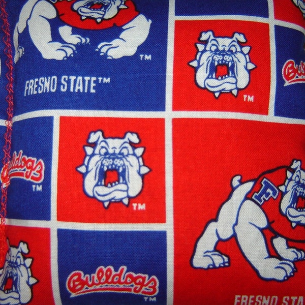 Fresno State Bulldogs rosin bag, hand dryer, grip sack, college bowling, pro shop item