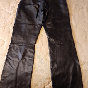 Isabela Kristina designer genuine leather pants