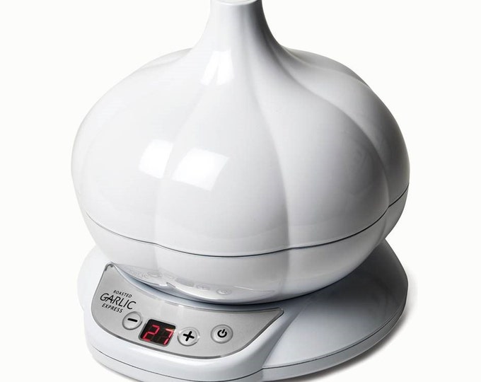 Electric Garlic Roaster Roast up to 3 Bulbs of Garlic on Countertop and