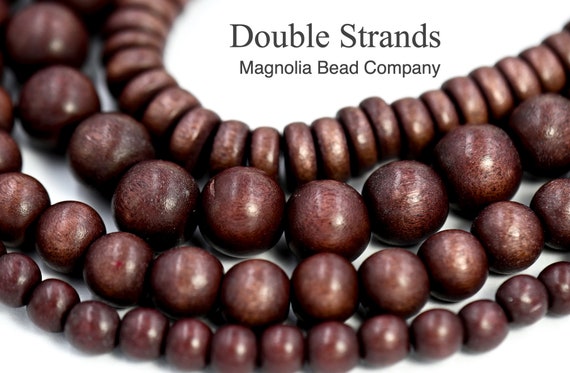 thumbnail interactive-video image 1 of The Bead Chest Smooth Copper Rondelle Beads – 5mm Round With Large Hole – 16 Inch Strand 1 of 6