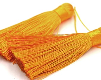 3" Long Tassel Gold 4 pcs