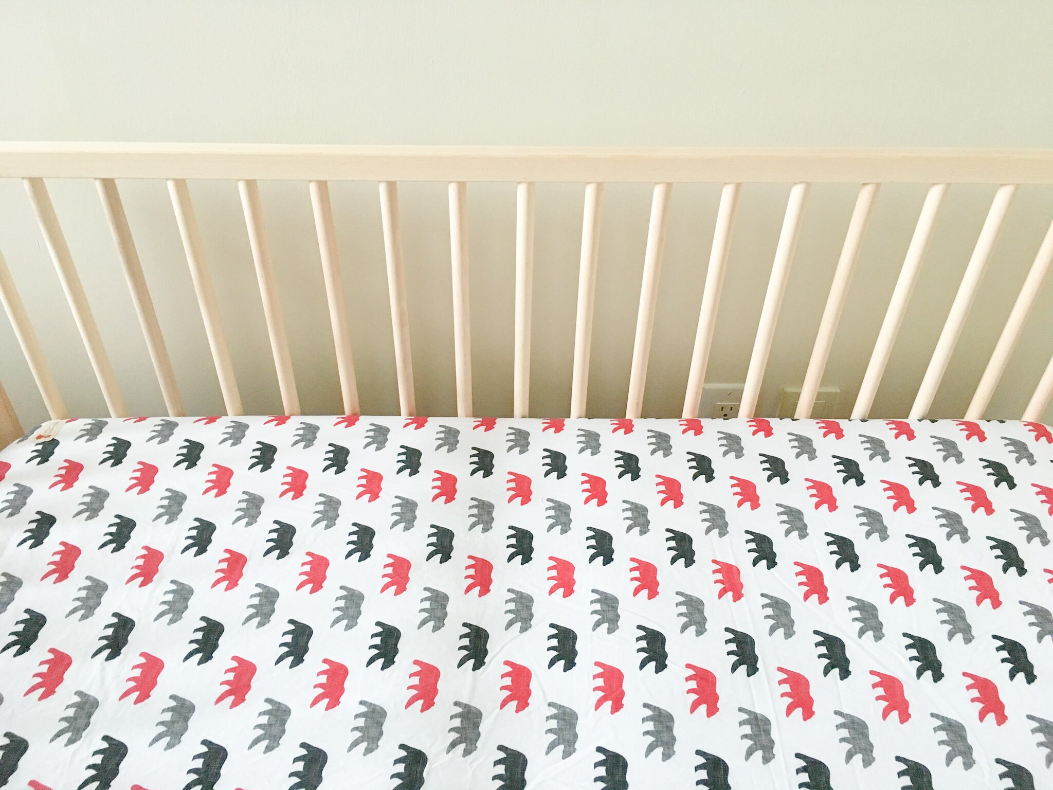 polar bear nursery bedding