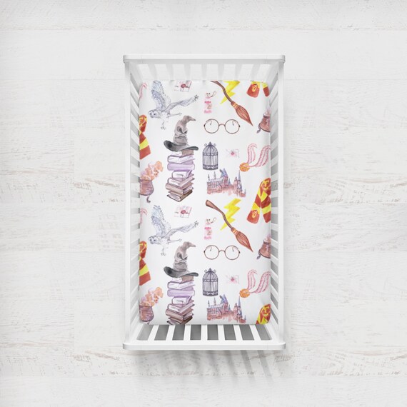 harry potter fitted crib sheet