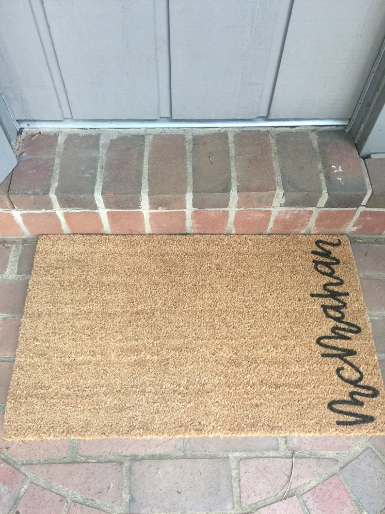 Custom Handpainted Doormat Etsy