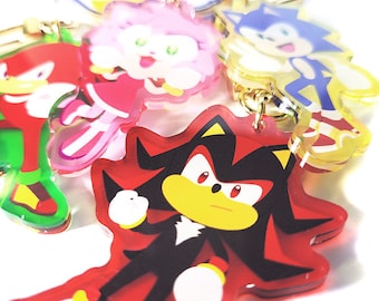 Sonic Acrylic Keychains