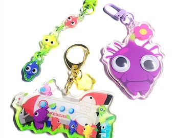 ピクミン キーチェーンチャーム 全11種コンプリートセット ポケットに