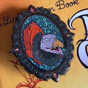 Dunkle Kristalle inspiriert Skeksis skekSil Chambrin Emaille Pin