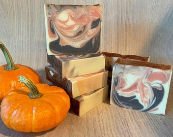 Pumpkin Spice Soap / Cold Process Soap / Handmade Soap