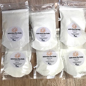 NON-Nano Zinc Oxide with Sunscreen Recipe