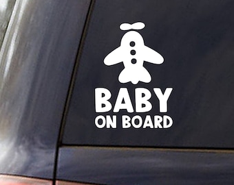Baby On Board vinyl decal, baby on board sticker, baby on board car decal, baby on board decal, baby on board sign,baby on board car sticker